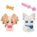 【中古】食玩 トレーディングフィギュア 5.犬飼こむぎと猫屋敷ユキセット 「わんだふるぷりきゅあ! ぷりきゅ〜と」