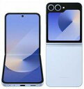 【中古】携帯電話 スマートフォン Galaxy Z Flip6 SC-54E (docomo/ブルー)