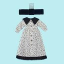 【中古】ドールアクセサリー 22cm用 ビッグカラーシャツワンピースセット(サンドグレー) 「Blythe-ブライス-」 Dear Darling Fashio...