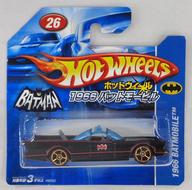 【中古】ミニカー 1/64 1966 バットモービル(ブラック) 「BATMAN」 Hot Wheels [R6052-0617]