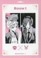 【中古】キャラカード 渡狸卍里&夏目残夏(赤) ルームキー風カード 「15周年記念 妖狐×僕SS・藤原ここあ展」 対象商品購入特典