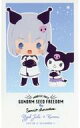 【中古】キャラカード イザーク・ジュール&クロミ(ミニ) 「機動戦士ガンダムSEED FREEDOM × サンリオキャラクターズ トレーディングミニブロマイド」 劇場グッズ
