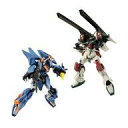 【中古】食玩 トレーディングフィギュア 機動戦士ガンダム GフレームFA デュエルブリッツガンダム&ライトニングバスターガンダム プレミアムバンダイ限定