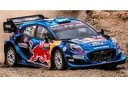 【中古】ミニカー 1/43 Ford Puma Rally1 M-SPORT Ford World Rally Team Winner Rally Chile ...