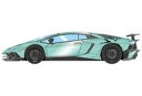 【新品】ミニカー 1/18 Lamborghini Aventador LP750-4 SV 2015(パールミントグリーン×ブラックラージSVロゴ) [EML...