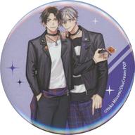 バッジ・ビンズ 支倉秀士＆最上一暉(おすわり、よくできました) 「moment×ameiro 9th Anniversary Halloween Parade in STELLAMAP Cafe ランダム缶バッジ」