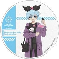 【中古】コースター 夜桜七悪×クロミ 白雲石コースター 「夜桜さんちの大作戦×サンリオキャラクターズ」