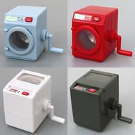 【中古】トレーディングフィギュア 全4種セット 「鳴る!光る!回せる!ミニ洗濯機2」
