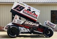 【中古】ミニカー 1/64 Murray-Marks Motorsports Sprint Car 2022 Brent Marks #19 [A6422016]
