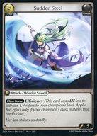 【中古】Grand Archive/C/NORM/英語版/Dawn of Ashes Alter Edition DOA Alter ・ EN - 112[C]：Sudden Steel