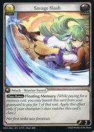 【中古】Grand Archive/C/NORM/英語版/Dawn of Ashes Alter Edition DOA Alter ・ EN - 107[C]：Savage Slash