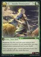 【中古】Grand Archive/R/TERA/英語版/Dawn of Ashes Starter Decks DOASD ・ EN - 103[R]：Invoke Dominance