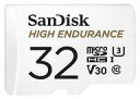 【中古】家電サプライ SanDisk High Endurance 32GB microSDHC Class10 アダプタ付パッケージ [SDSQQNR-032...
