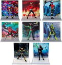 【中古】食玩 トレーディングフィギュア 全8種セット 「MICRO STATUE COLLECTION 仮面ライダー」
