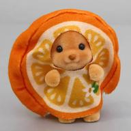 【中古】おもちゃ トイプードルの赤ちゃん(マイロ) 「シルバニアファミリー どきどきコレクション -赤ちゃんフルーツパーティ2-」 関連施設限定