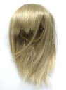 【中古】ドールアクセサリー 9インチ用 ヘアウィッグ 前下がりボブ(江戸鼠)