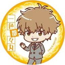 【中古】バッジ・ビンズ 6.一色都々丸 「鴨乃橋ロンの禁断推理 ロン&トトのなかよし缶バッジ」