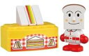 【中古】食玩 おもちゃ 3.しょくぱんまんセット 「あつめてあそぼう!アンパンマンタウン ドールセット」