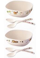 【中古】マグカップ・湯のみ 全2種セット サラダボウルセット 「タヌキとキツネ」