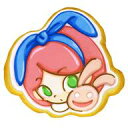 【中古】クッション・本体 アリシア アイシングクッキークッション 「pop’n music」