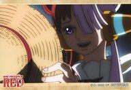 【中古】キャラカード ウタ(麦わら帽子) 場面写ブロマイド 「ワンピース FILM RED ありがとうフェア」 ..