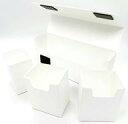 【新品】サプライ BRトリプルデッキBOX ホワイト