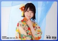 【中古】生写真(AKB48・SKE48)/アイドル/AKB48 多田京加/横型/AKB48 2021年8月度 net shop限定個別生写真 vol.1