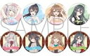 【中古】バッジ・ビンズ 全8種セット 「時々ボソッとロシア語でデレる隣のアーリャさん キャラバッジコレクション」