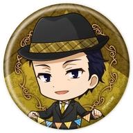 【中古】バッジ・ビンズ マイクロフト・ホームズ 「憂国のモリアーティ 缶バッジ 12.お祝いver.(ミニキャライラスト)」