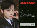 【中古】コレクションカード(男性)/「ASTRO 2021 SEASON’S GREETINGS(START VER.)」封入フォトカード ASTRO/チャ・ウヌ(Cha Eunwoo)/裏面印刷サイン入り/「ASTRO 2021 SEASON’S GREETINGS(START VER.)」封入フォトカード(3)