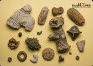 【中古】公共配布カード/田子町/『地元の縄文』再発見プロジェクト 縄文カード 第3弾 No.223：野面平遺跡出土 土偶・土製品・石製品