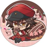 【中古】バッジ・ビンズ 末広鉄腸 「文豪ストレイドッグス トレーディング缶バッジ きゃらペコドーナツ」