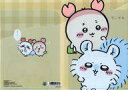 【中古】クリアファイル モモンガ&古本屋(カニちゃん) A6クリアファイル 「ちいかわ なんか小さくてかわいいやつ 100円ショップ 雑貨シリーズ第6弾」