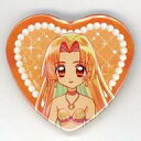 【中古】バッジ・ビンズ 星羅 「マーメイドメロディー ぴちぴちピッチ ハート型カンバッジ PALE TONE series マーメイド ver.」