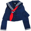 【中古】ドールアクセサリー DD(58cm)用 ケープシャツ セーラーカラー(dark navy)