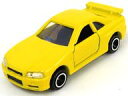 【中古】ミニカー 1/64 スカイラインGT-R R34(イエロー) 「トミカ」 アイアイアドカンパニー特注(3)