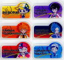【中古】バッジ・ビンズ 全6種セット 「家庭教師ヒットマンREBORN! 90’S STREET FASHION COLLECTION トレーディングアクリルネームバッジ」