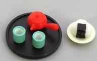 【中古】トレーディングフィギュア 横手型急須(朱色) 「ミニチュア日本茶セット」
