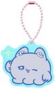 【中古】食玩 キーホルダー 3. 「らぶいーずぷっくりラバマス付きグミ」(3)