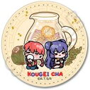 【中古】バッジ・ビンズ MI.らんま&シャンプー 第2弾 レザーバッジ(丸形) 「らんま 1/2」