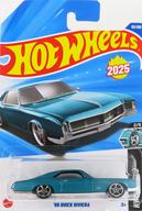 【中古】ミニカー 1/64 ’66 BUICK RIVIERA(ターコイズブルー) 「Hot Wheels HW MODIFIED」 [HYW16]