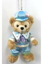 【中古】ぬいぐるみ ダッフィー ぬいぐるみバッジ 「ダッフィー&フレンズ20周年:カラフルハピネス」 東京ディズニーシー限定