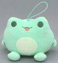 【中古】ぬいぐるみ カエル(口開け) おてのりましゅもっち(ぬいぐるみ) 「まるいカエル」