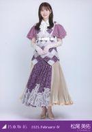 【中古】生写真(乃木坂46)/アイドル/乃木坂46 松尾美佑/全身・スペシャル衣装44/「乃木坂46 2025.February-IV」会場限定ランダム生写真