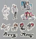 【中古】シール・ステッカー 叶&ローレン・イロアス ステッカーセット 「バーチャルYouTuber にじさんじ NIJISANJI Clutch Mode Type:Kanae & Lauren」