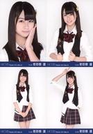 【中古】生写真(AKB48・SKE48)/アイドル/HKT48 ◇若田部遥/劇場トレーディング生写真セット2014.March 4種コンプリートセット