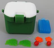 【中古】トレーディングフィギュア ミニクーラーBOX(緑) with 野菜(にんじん/トマト/キャベツ) 「本当..