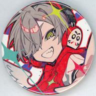【中古】バッジ・ビンズ だるまいずごっど(Crazy Raccoon) 缶バッジ(ホロ) A(等身) 「CR FES 2024」 缶バッジくじ景品