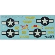 【中古】塗料・工具 1/72 ダグラス C-47 スカイトレイン/ダコタ ”ノーズアート パート3” デカール [FXB72-019A]