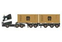 【新品】ミニカー 1/50 M. de Groot VOLVO FH5 SLEEPER CAB 6X2 TWIN STEER 2CONNECT COMBI TR...